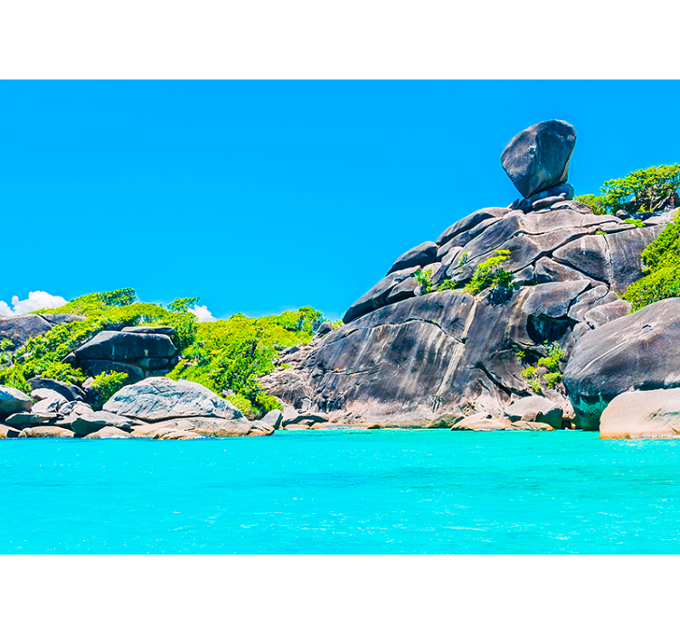 风景墙壁画 热带海景 - TenStickers