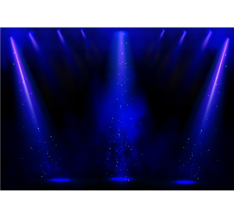 舞池音乐笔记墙壁画 - TenStickers