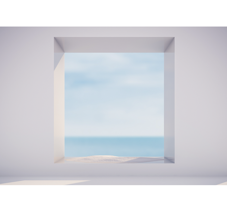 风景墙壁画宁静海滨景致 - TenStickers