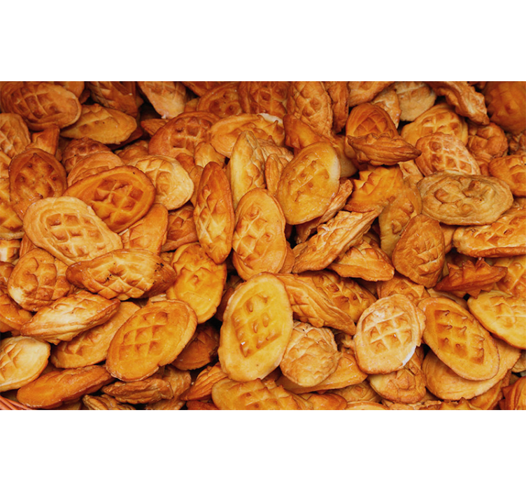 厨房壁画展示南方波兰奶酪 - TenStickers