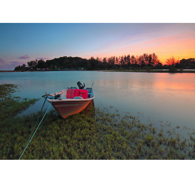 风景墙壁画宁静水域风光 - TenStickers