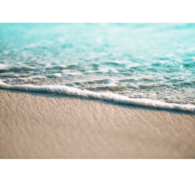 壁画海景温柔水波纹 - TenStickers