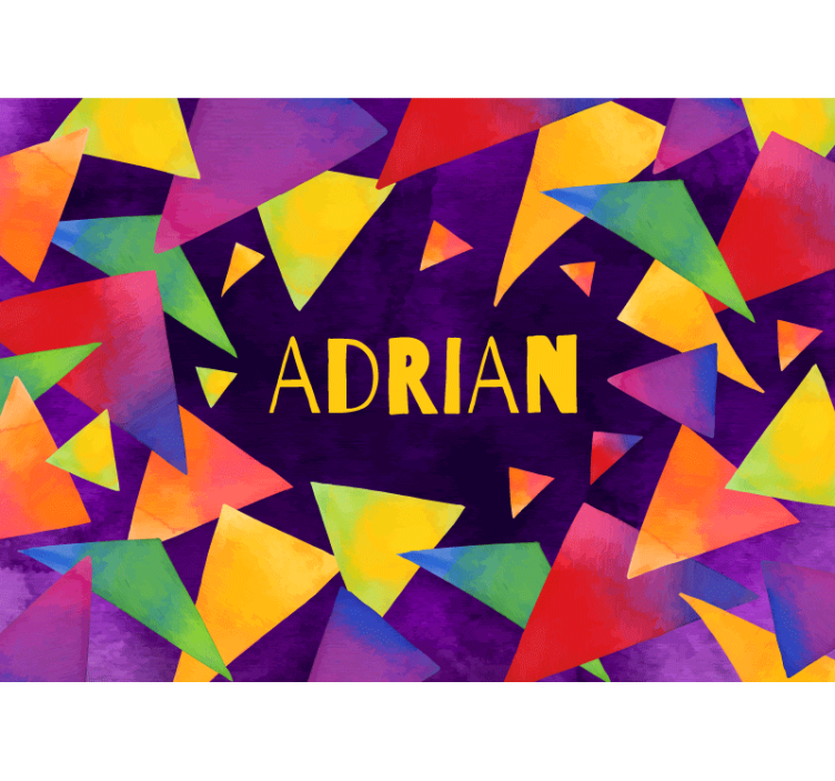 儿童房的其他壁画 自定义几何形状 - TenStickers