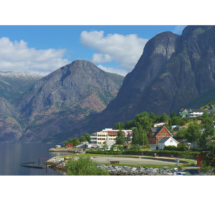 风景墙壁画 山景房 - TenStickers