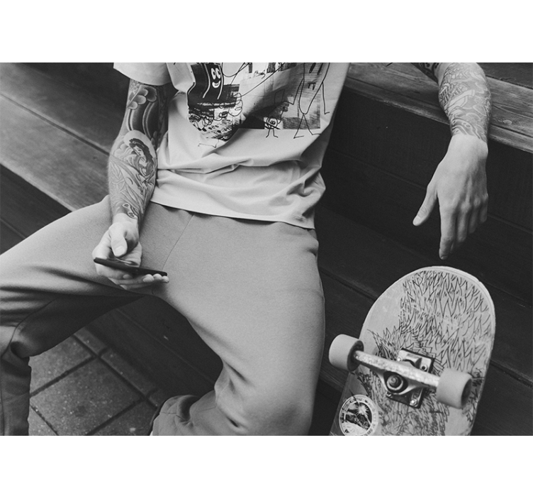 其他城市和国家滑板城市风格 - TenStickers