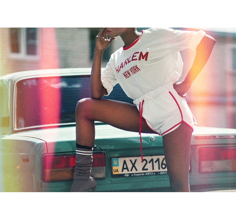 人墙壁画 哈莱姆风格姿势 - TenStickers