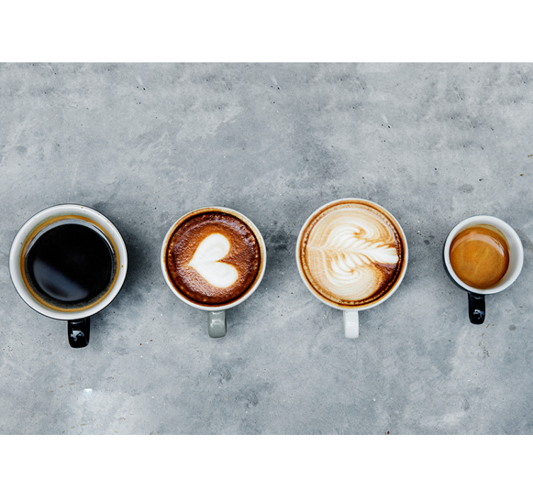 音乐主题壁画咖啡艺术系列 - TenStickers