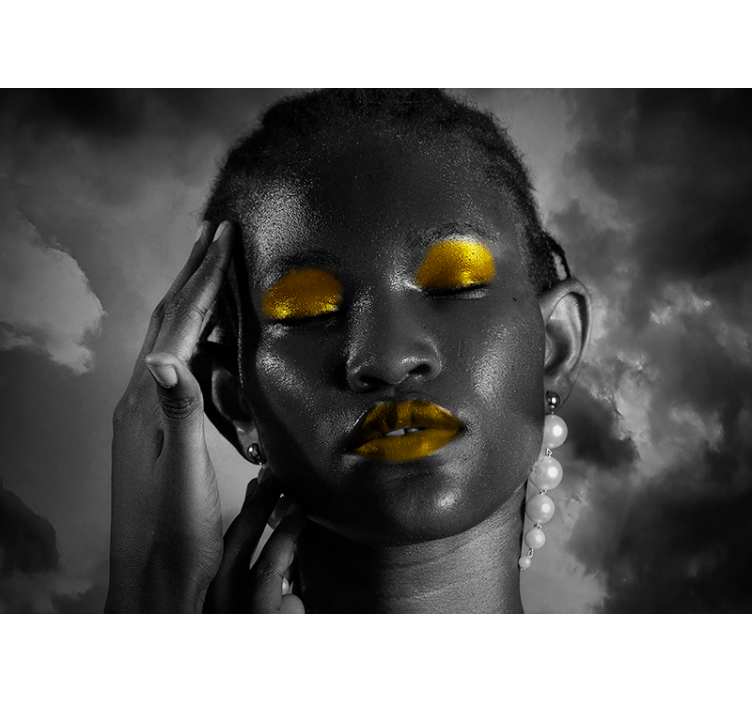 人墙壁画 惊艳的美丽肖像 - TenStickers