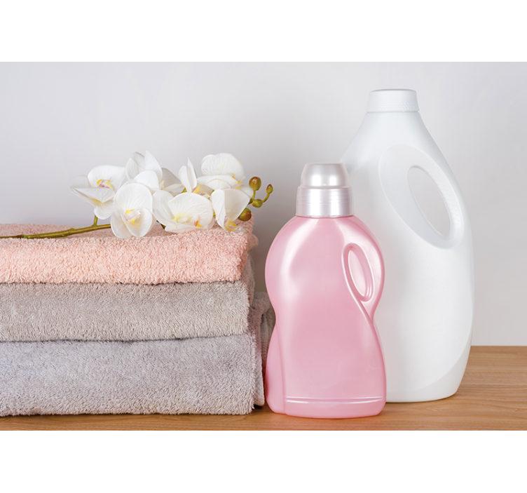 壁画浴室 柔软毛巾摆放 - TenStickers