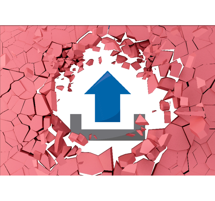 3d效果墙壁画突破墙壁的界限 - TenStickers