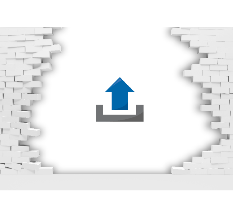 动物墙壁画极地熊在水下 - TenStickers