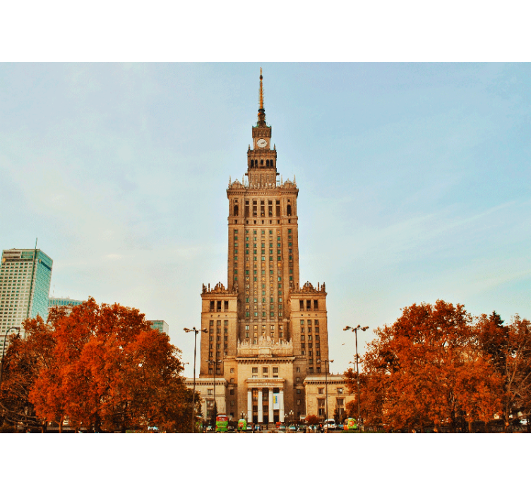 城市和乡村墙壁画文化宫 - TenStickers