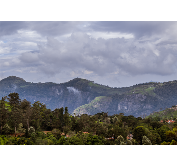 风景墙壁画宁静山景 - TenStickers