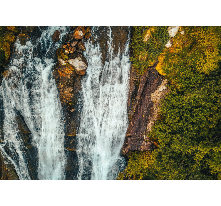 瀑布墙壁画大瀑布风景画 - TenStickers