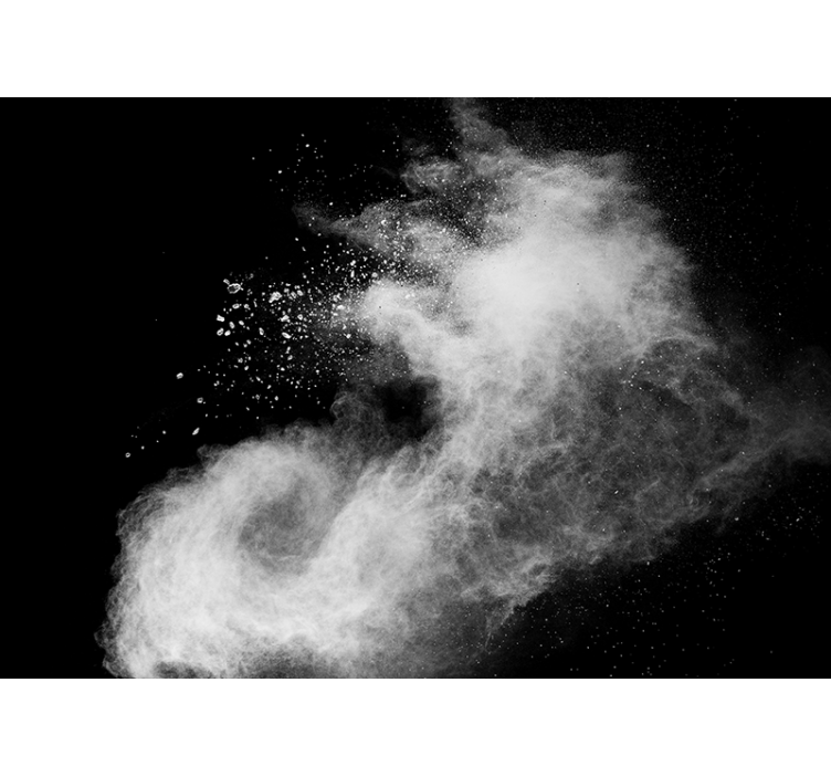 3d效果墙壁画烟雾云彩效果 - TenStickers