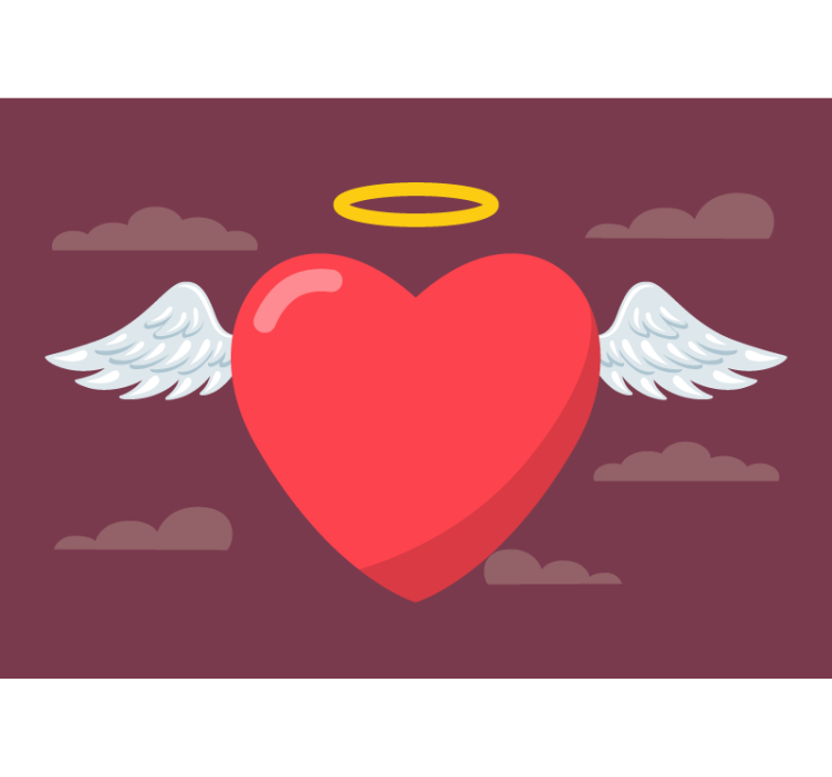 爱墙壁画心翼相随 - TenStickers