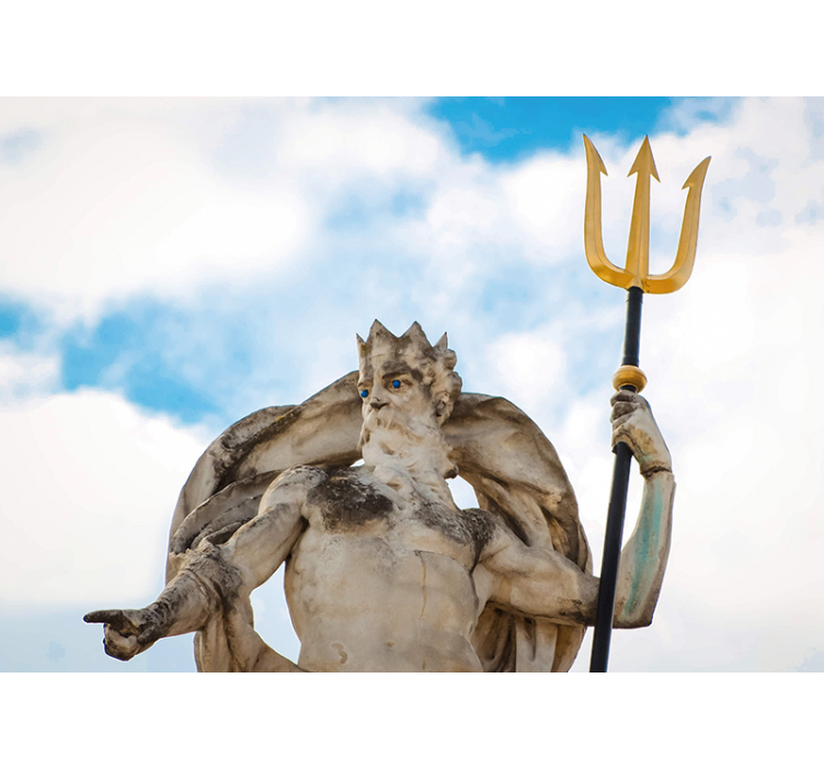 艺术壁画神秘海洋统治者 - TenStickers