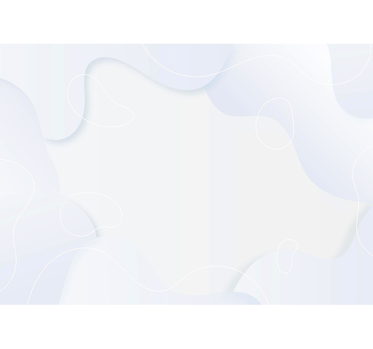 白色抽象背景婚姻壁画 - TenStickers