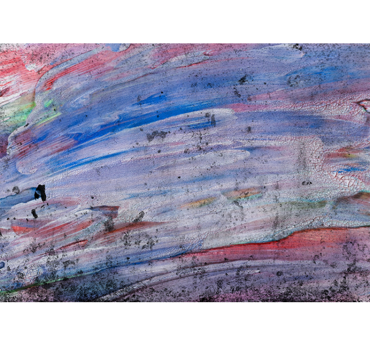 抽象壁画展现动态色彩漩涡 - TenStickers