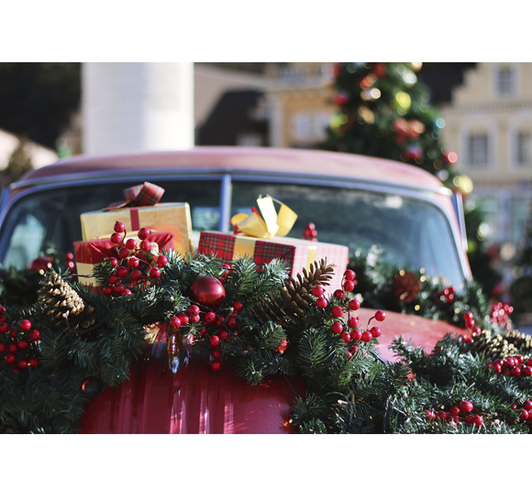 壁画圣诞节庆礼品 - TenStickers