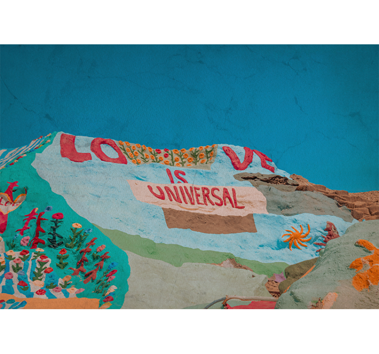 爱墙壁画爱是普遍的 - TenStickers