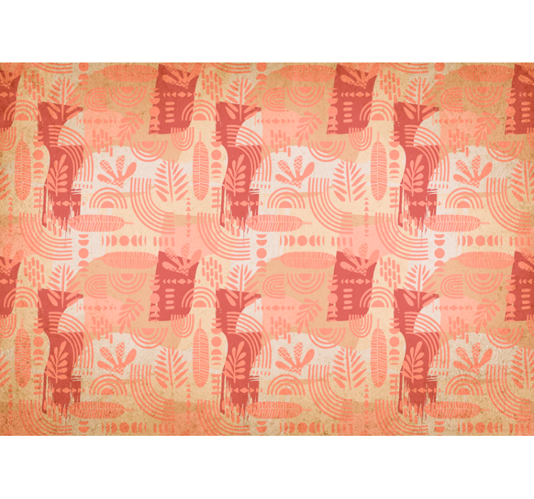 其他纹理和图案壁画几何图案主题 - TenStickers