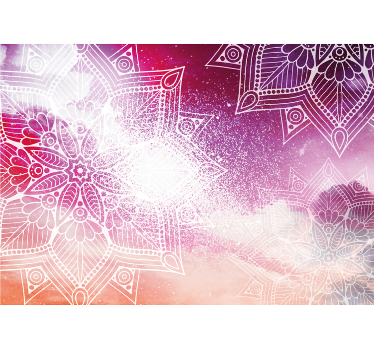 曼陀罗壁画精美曼陀罗图案 - TenStickers