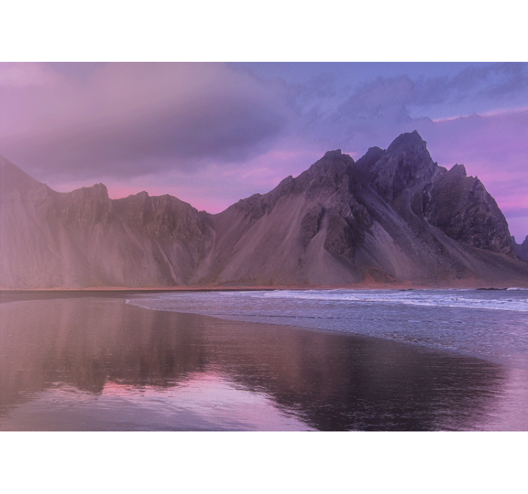 风景墙壁画展现壮丽山景 - TenStickers