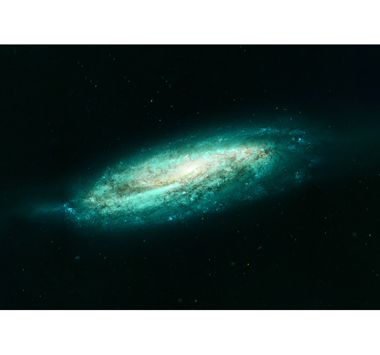 壁画 空间 银河螺旋星系形成 - TenStickers