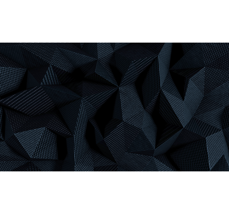 其他具有纹理和图案的壁画几何布料图案 - TenStickers