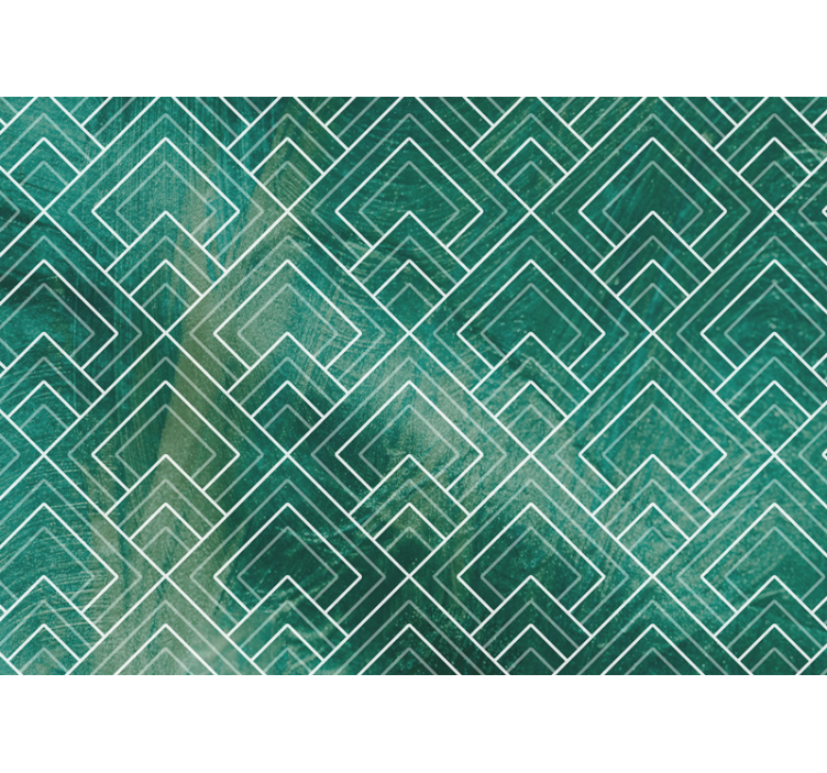 其他具有纹理和图案的壁画几何布局创意 - TenStickers