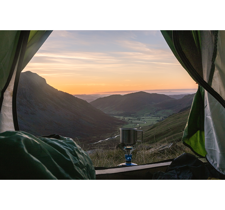 风景墙壁画美丽山景图 - TenStickers