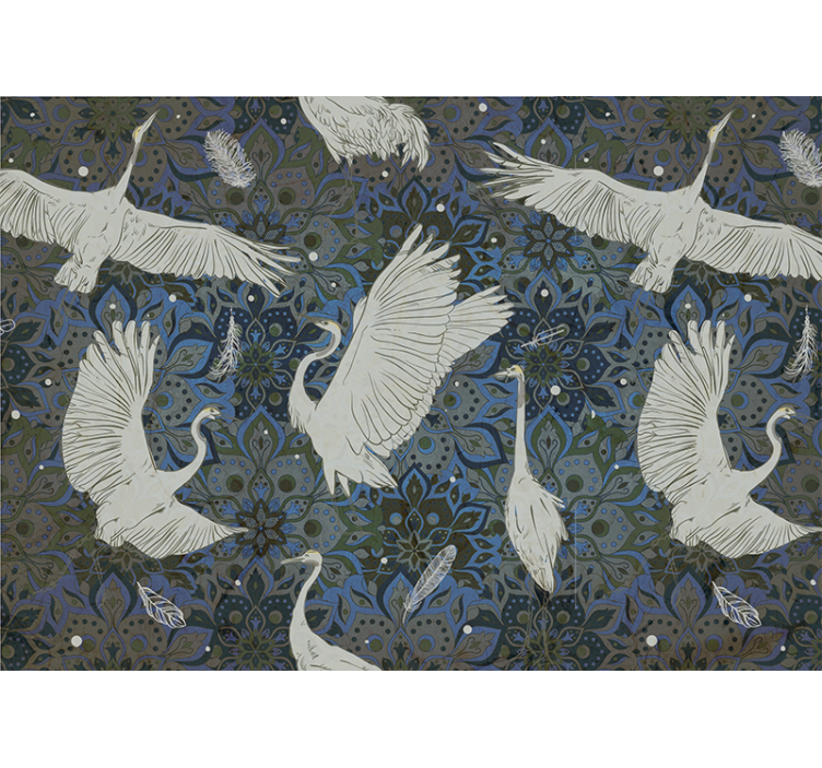 东方风格饰品抽象壁画 - TenStickers