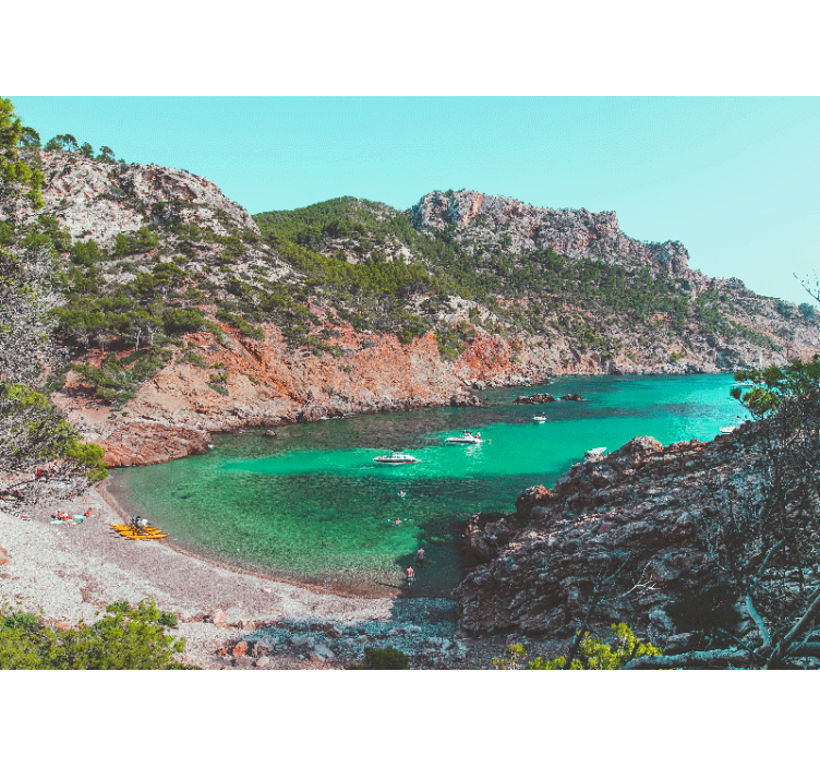 风景墙壁画 cove海湾海景 - TenStickers