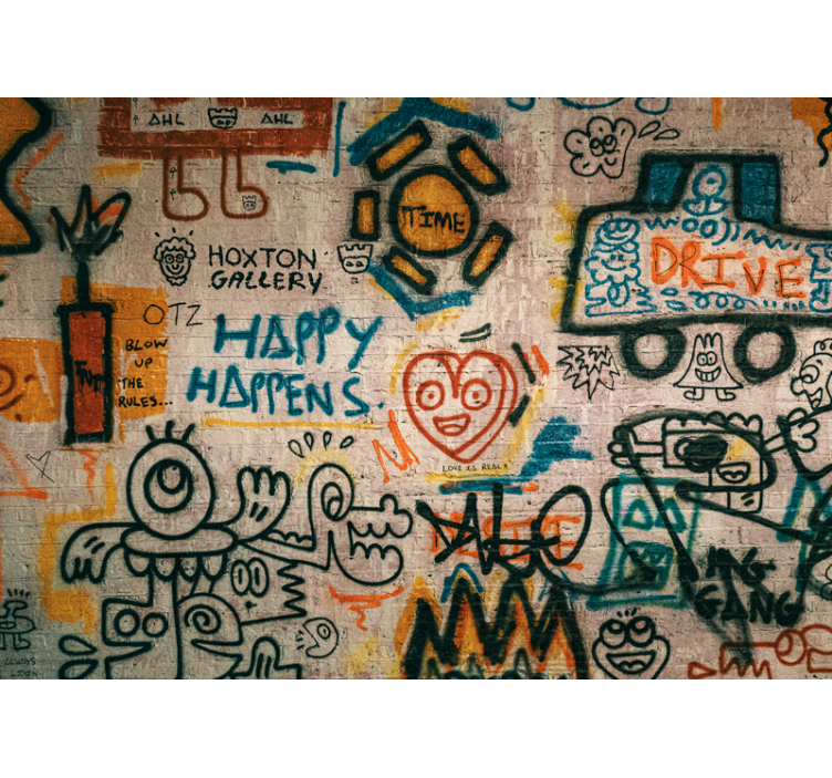 城市艺术壁画展现多彩街头艺术 - TenStickers