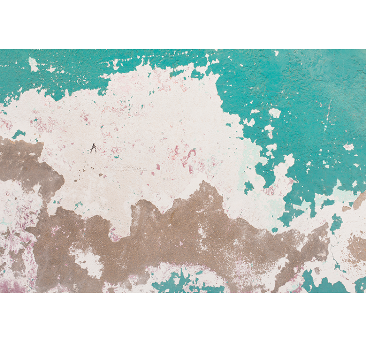 其他纹理和图案壁画 殘破的剝落牆 - TenStickers