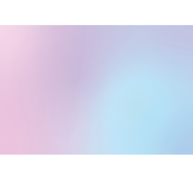 3d效果墙壁画 粉藍漸層 - TenStickers