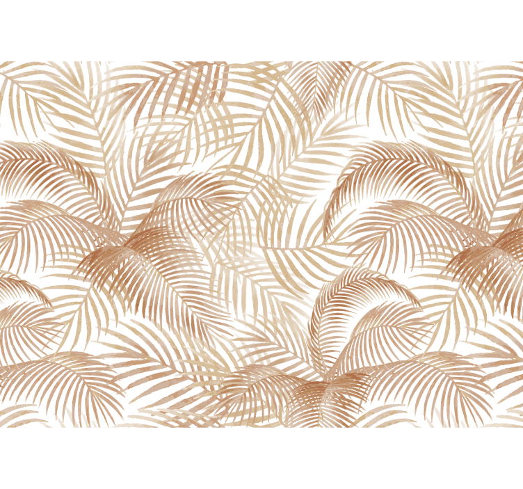 壁画热带棕榈树 - TenStickers