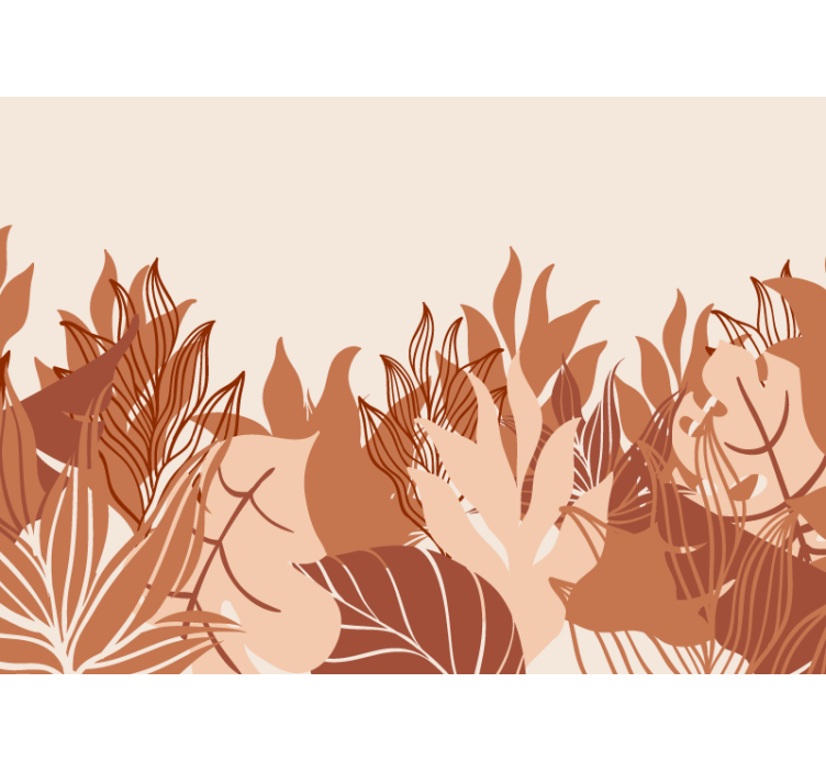 壁画展现热带风景之美 - TenStickers