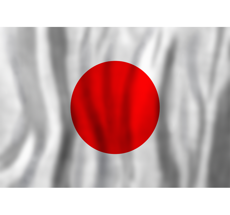 其他城市和国家 日本国旗 - TenStickers