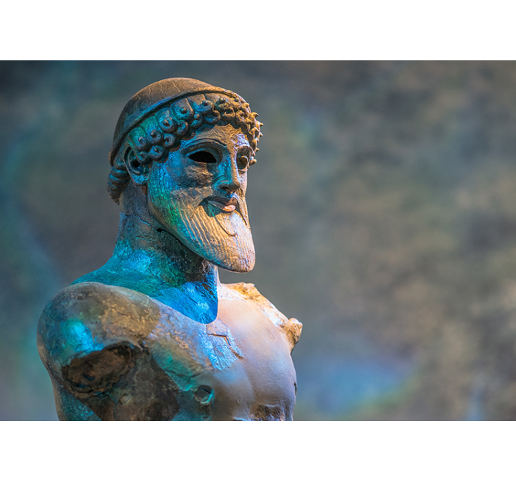 壁画古典艺术 古代半身雕塑 - TenStickers