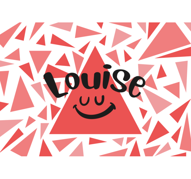 短语墙壁画 定制姓名设计 - TenStickers