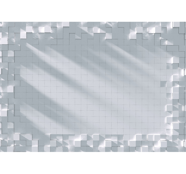 其他具有纹理和图案的壁画几何瓷砖图案 - TenStickers