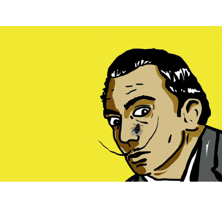 艺术壁画 超现实肖像邂逅 - TenStickers