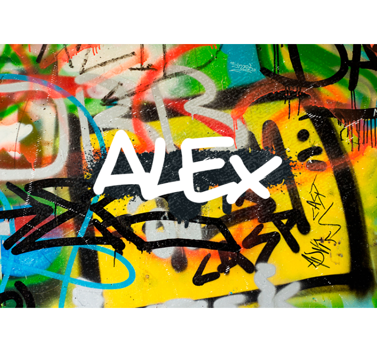 城市艺术壁画 色彩缤纷的城市艺术 - TenStickers