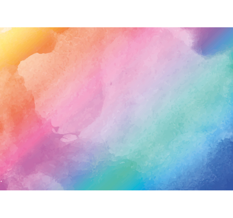 抽象壁画生动的笔触印记 - TenStickers