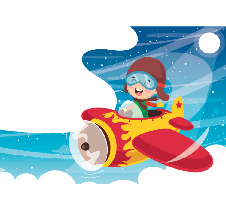 爱墙壁画 充满童趣的冒险 - TenStickers