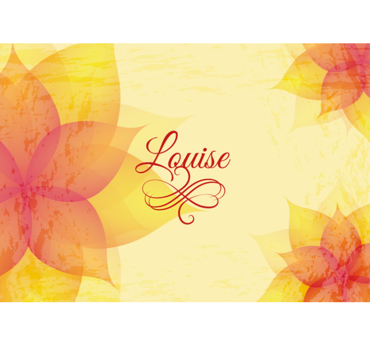 花墙壁画 精致的植物摆设 - TenStickers