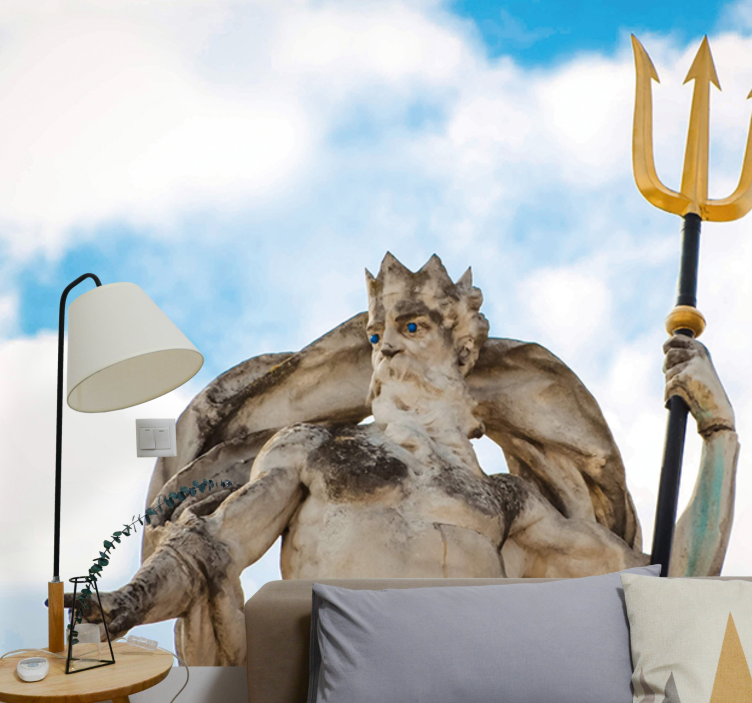 艺术壁画神秘海洋统治者 - TenStickers