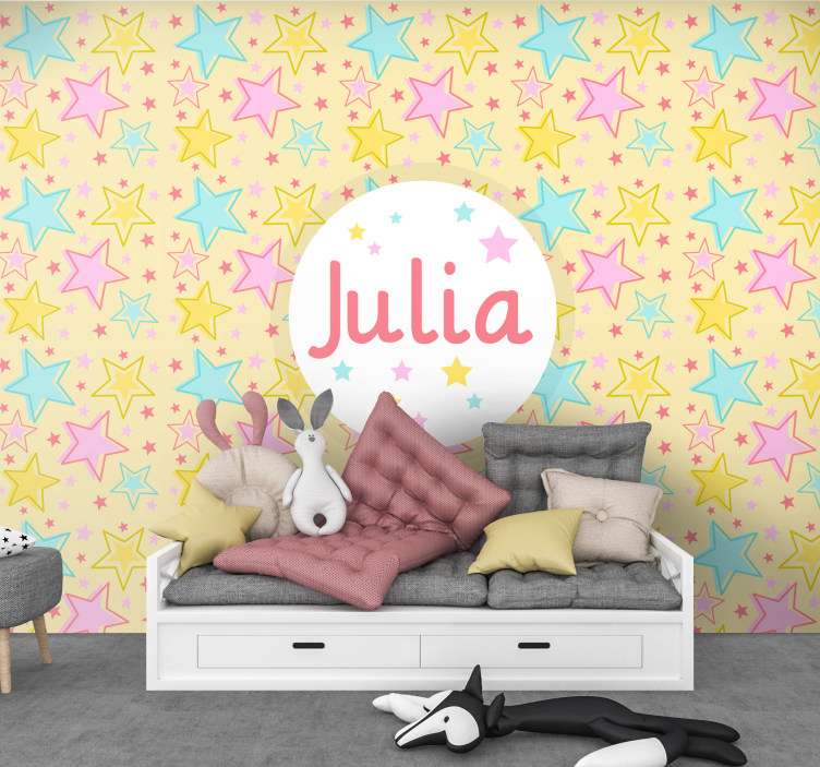 儿童房的其他壁画 个性化星空设计 - TenStickers